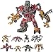 XAGVHIM Transformer Toy, Studio Series 69 of The Fallen Construction Devastator Scavenger Scrapper Overload Hightower KO Action Figure Robot Model(Color : 8 Pack)