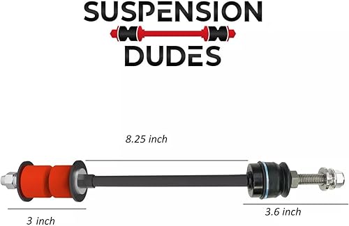 Miniatura 2 de PAIR Kit de barra estabilizadora delantera de 6 pulgadas de elevación extendida 4WD se adapta a modelos seleccionados Avalanche, Silverado, Tahoe,