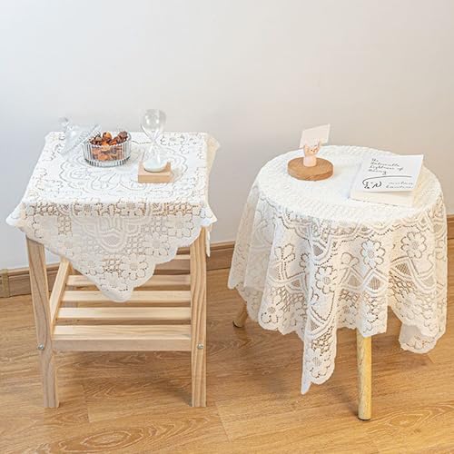 JK Home 90*90cm ���[�X �e�[�u���N���X ������� �c���� �h�J �G���K���g ������ �p�[�e�B�[ ���[�e�[�u���J�o�[ �^�C�vA �����`