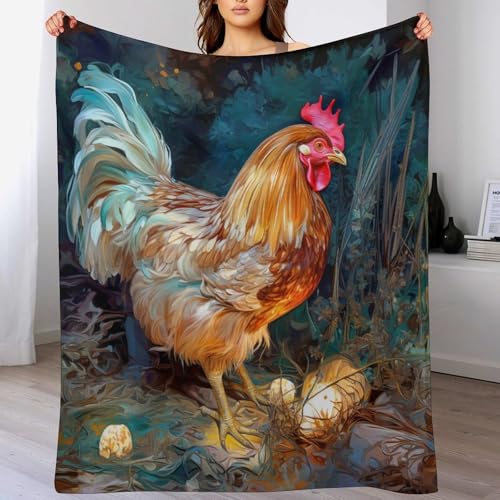 Couvertures en coq flannel douce plaid lit canape voyage