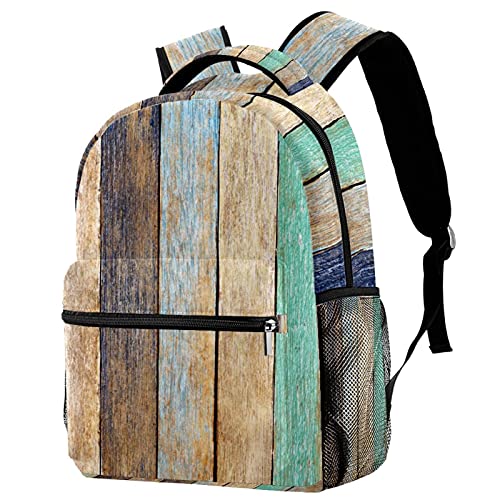 Sac à dos voyage bois coloré enfant avec porte-bouteille randonnée