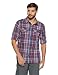 Columbia Men's Silver Ridge Plaid Long Sleeve Shirt, Medium, Collegiate Navy Plaid