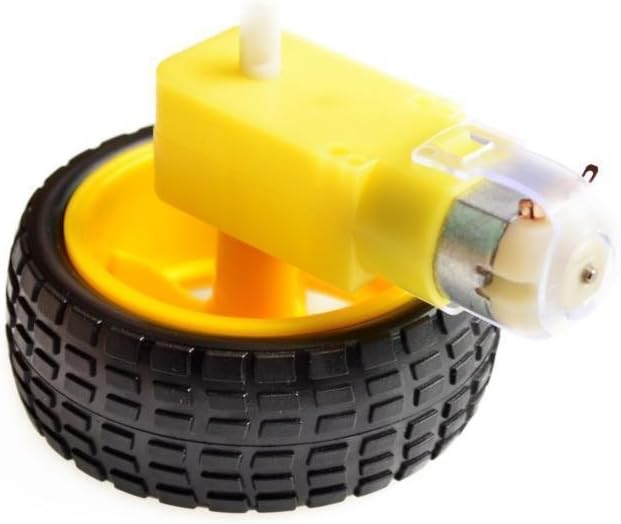 DIY Programmable 2WD Smart Robot Car Chassis Kit with Motor Speed Encoder for Kids to Learn Arduino, Coding, Robotics, and Electronics