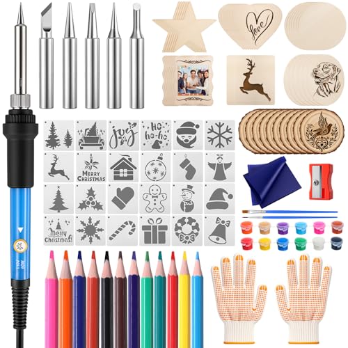 Beeveer 121 Pcs Wood Burning Kit