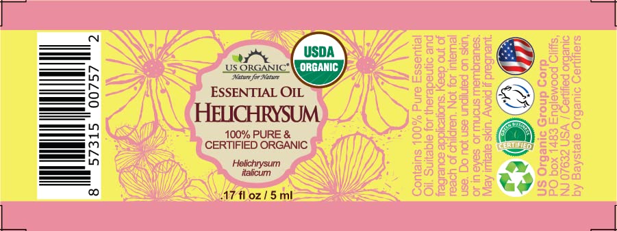 US Organic Helichrysum Essential Oil, USDA Certified Organic, Steam Distilled, Sourced from The Balkan Peninsula, High end Essential Oil (5 ml) - Image 2