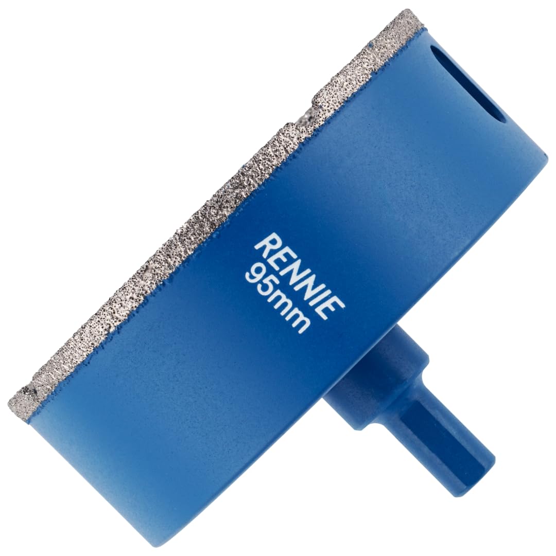 95mm Diamond Hole Saw Drill Bit With Tri Shank For Porcelain Tiles Ceramic Slate Stone Granite Marble Glass. Diamond Core Holesaw/Hole Cutter