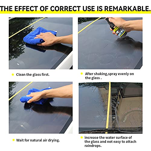 3pcs Lasting Car Rain-proof And Anti-fogging Agent, Glass Rearview Mirror Defogging And Dehumidifying Bathroom Glass… - Afbeelding 6