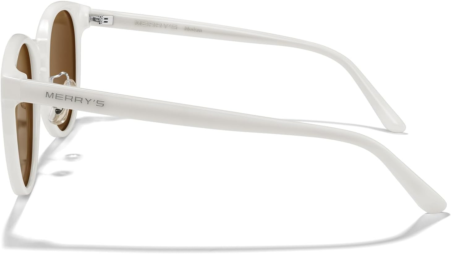 MERRY'S Modern Women Lady Acetate Oval Round Polarized UV400 Sunglasses S6192