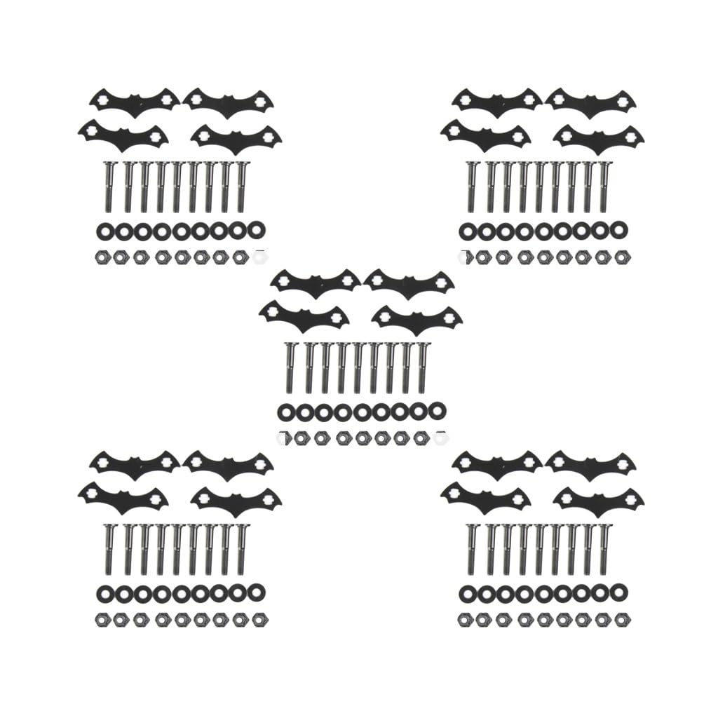 Lot de 4 joints de protection en acier au carbone pour skateboard Longboard