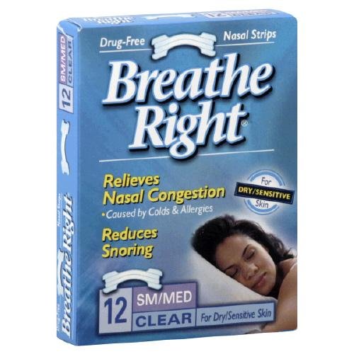 Breathe RightNasal Strips, Small /Medium-12 ct.