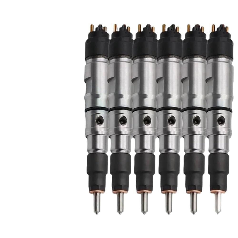 Fuel Injectors 6PC 0445120041 Diesel Injector 0 445 120 041 Rail Fuel Injection Nozzle for Daewoo for DOOSAN 65.10401-7002C 107755-0400