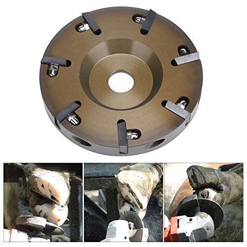 Image of Electric Aluminium Alloy Livestock Sheep Cattles Horses Hoof Trimming Disc Plate Tool Stainless Steel Meat Grinder Plate