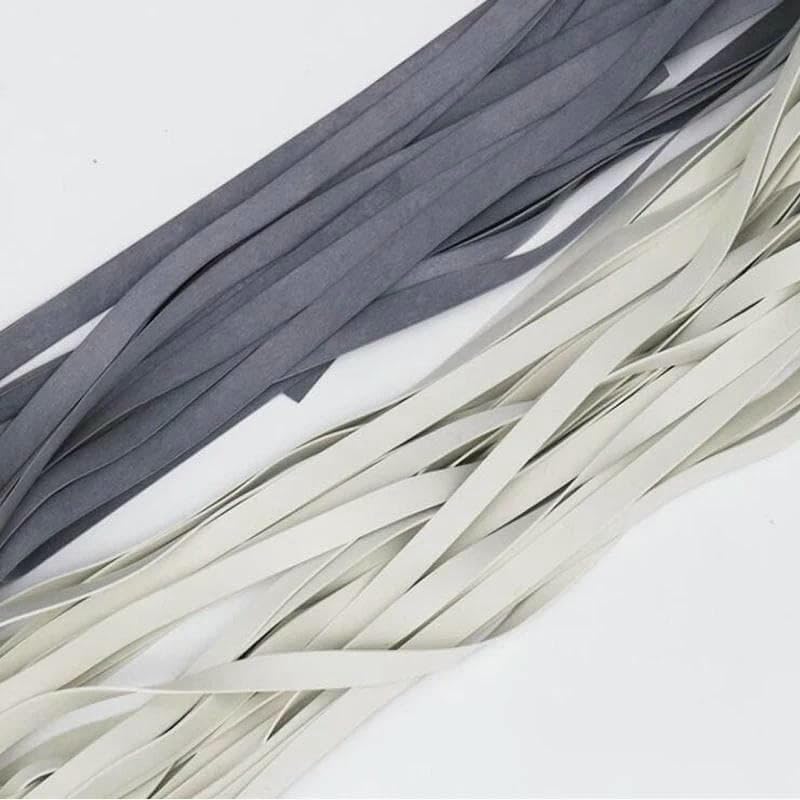 Großhandel 500 g/1000 g 3/5/6/8 mm 10 mm 15 mm 20 mm weiß-schwarzes Gummiband für DIY-Kleidung, Unterwäsche, Schwimmen, Nähmaterial-weiß-20 mm-1000 g