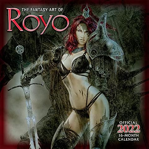 The Fantasy Art of Royo 2022 16-Month Calendar Cover