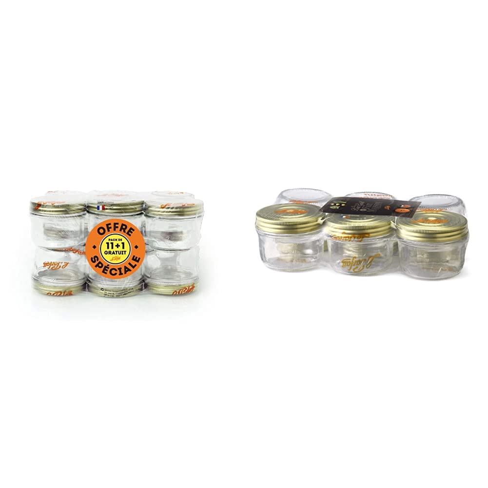 Le Parfait - Pack de 12 Terrines Familia Wiss - 350g & Pack de 6 Terrines Familia Wiss - 200g