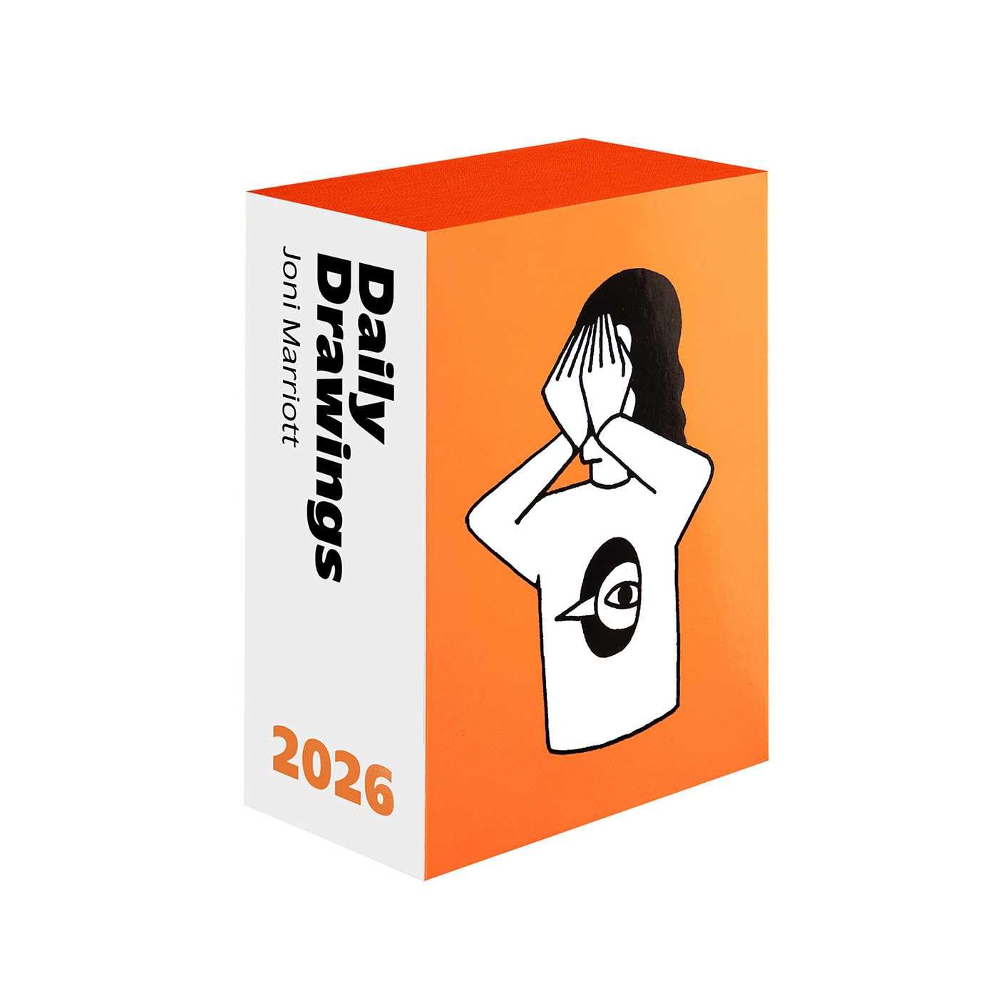 Daily Drawings, Abstract Illustrations Desk Calendar 2026