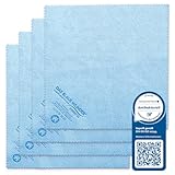 Das blaue Wunder Primess Reinigungstuch I enorme Saugfähigkeit I Streifen- und fusselfrei I für...