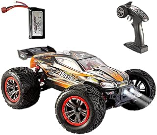 VATOS Remote Control Car | Upgraded 46km/h High Speed RC Car 4WD Off-Road Monster Truck, 1:12 Scale 2.4Ghz Electronic Racing Car Radio Controlled Vehicle Hobby Car for Adults and Kids (1:12)