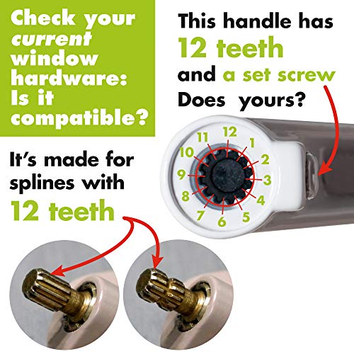 Fixed Window Casement Handles #TOP2