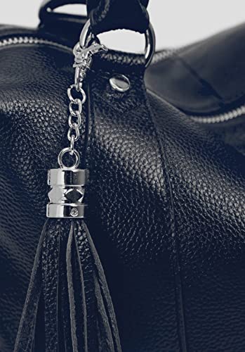 Image of HESHE Womens Genuine Leather Purse Satchel Tote Bags Ladies Real Leather Bags Crossbody Handbags