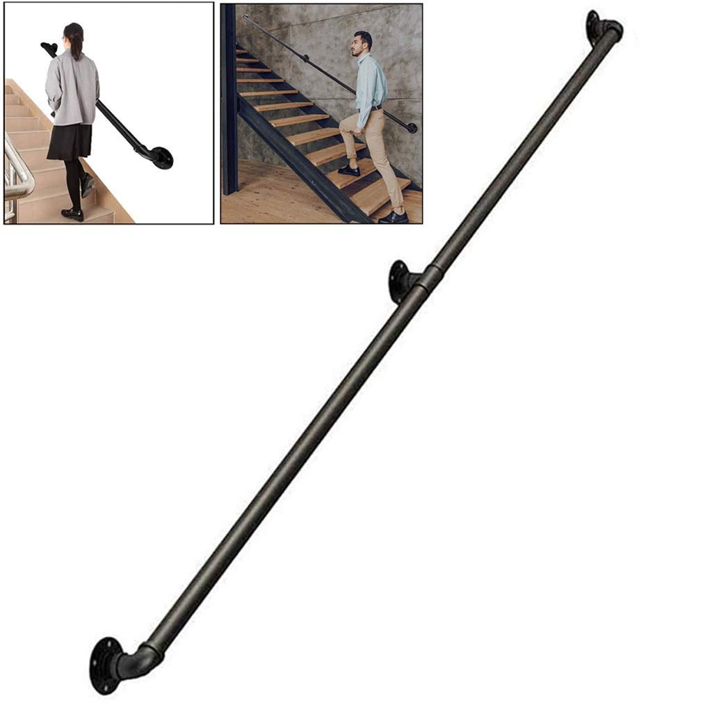 Kit de rampe d'escalier contre les chutes sur marches extérieures et escaliers intérieurs