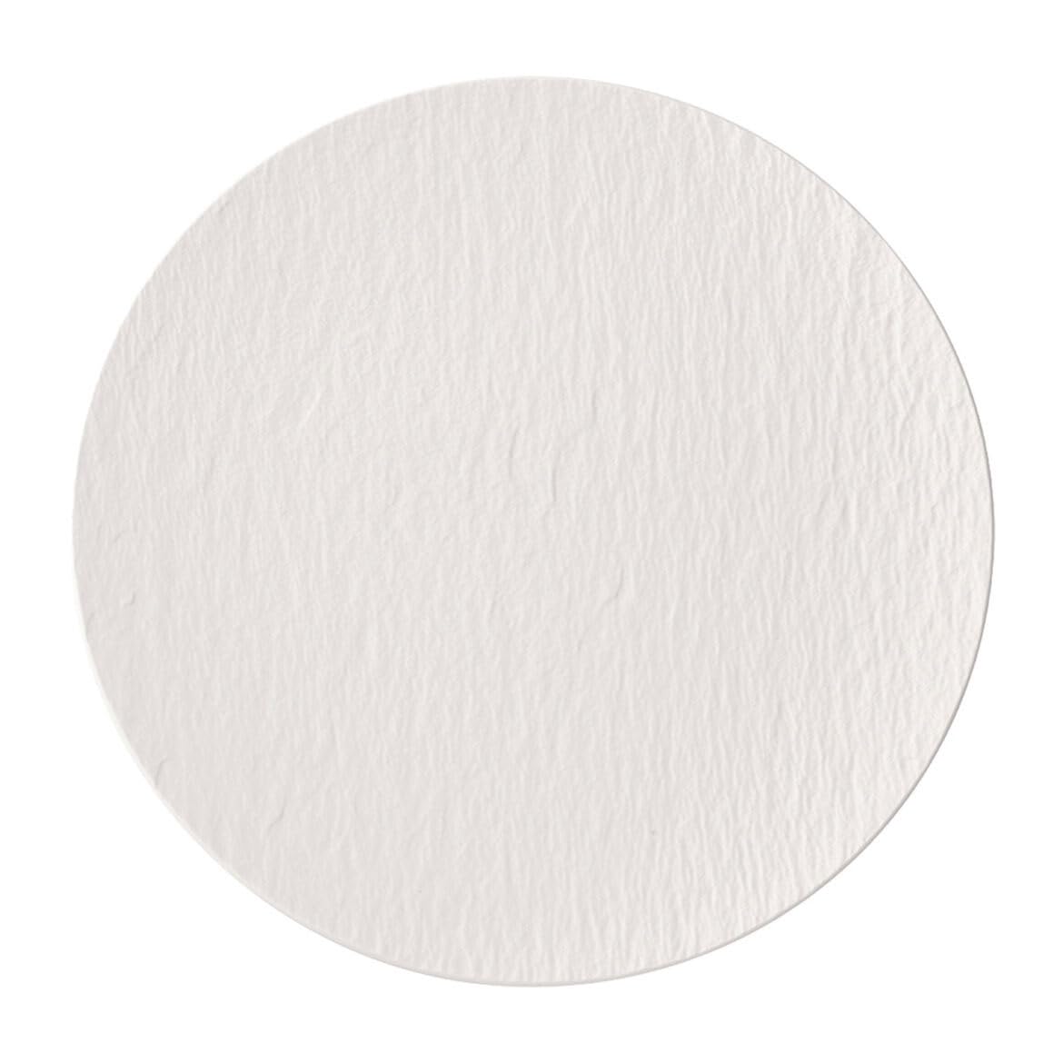 Villeroy & Boch Manufacture Rock Bianco Set 6 Pezzi Piatto Pizza 32cm Porcellana