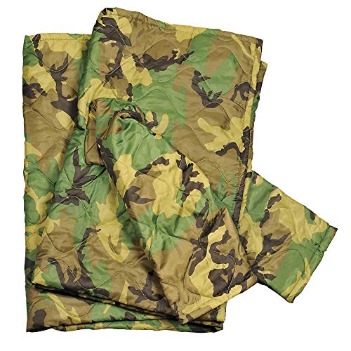 Poncho Liner Woobie Woodland Sleeved Blanket - Thumbnail 5