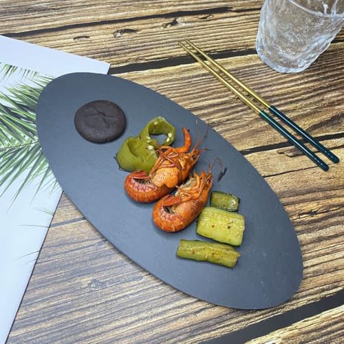 Plato Ovalado para Servir Estilo Japonés 30 cm x 15 cm miniatura 7
