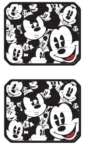 Tapis de sol Mickey Mouse voiture arrière universel auto caoutchouc plastique