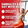 Iron Supplement for Women & Men, with Vitamins C, B6, B12 & Folate for Iron Deficiency, Blood Building & Energy Support, Stomach Friendly, Better Absorption, Non-GMO, No Gluten, 180 Vegan Caps