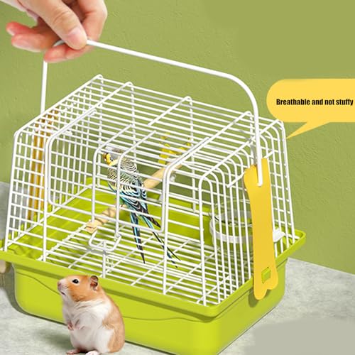 Cage en fil de fer pour perroquet et conure avec plateau amovible - 6