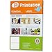 Produktbild Weiße Etiketten 210 x 148,5 mm WETTERFEST weiß matt auf DIN A4 Bogen - 2 A5 Etiketten / A4 Seite - 50 Folienetiketten 210x148,5 selbstklebend mit Laser Drucker bedruckbar