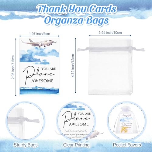 Tondiamo Flight Attendant Gifts Bulk Travel Party Favors Airplane Pins Cards Flight Attendant Accessories Travel Decorations3