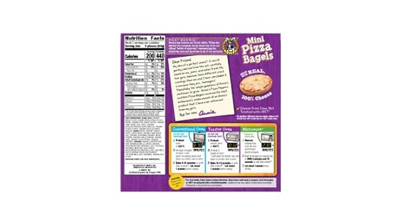 Amazon.com: Heinz Three Cheese Mini Bagel Bite - Appetizer, 7 ...