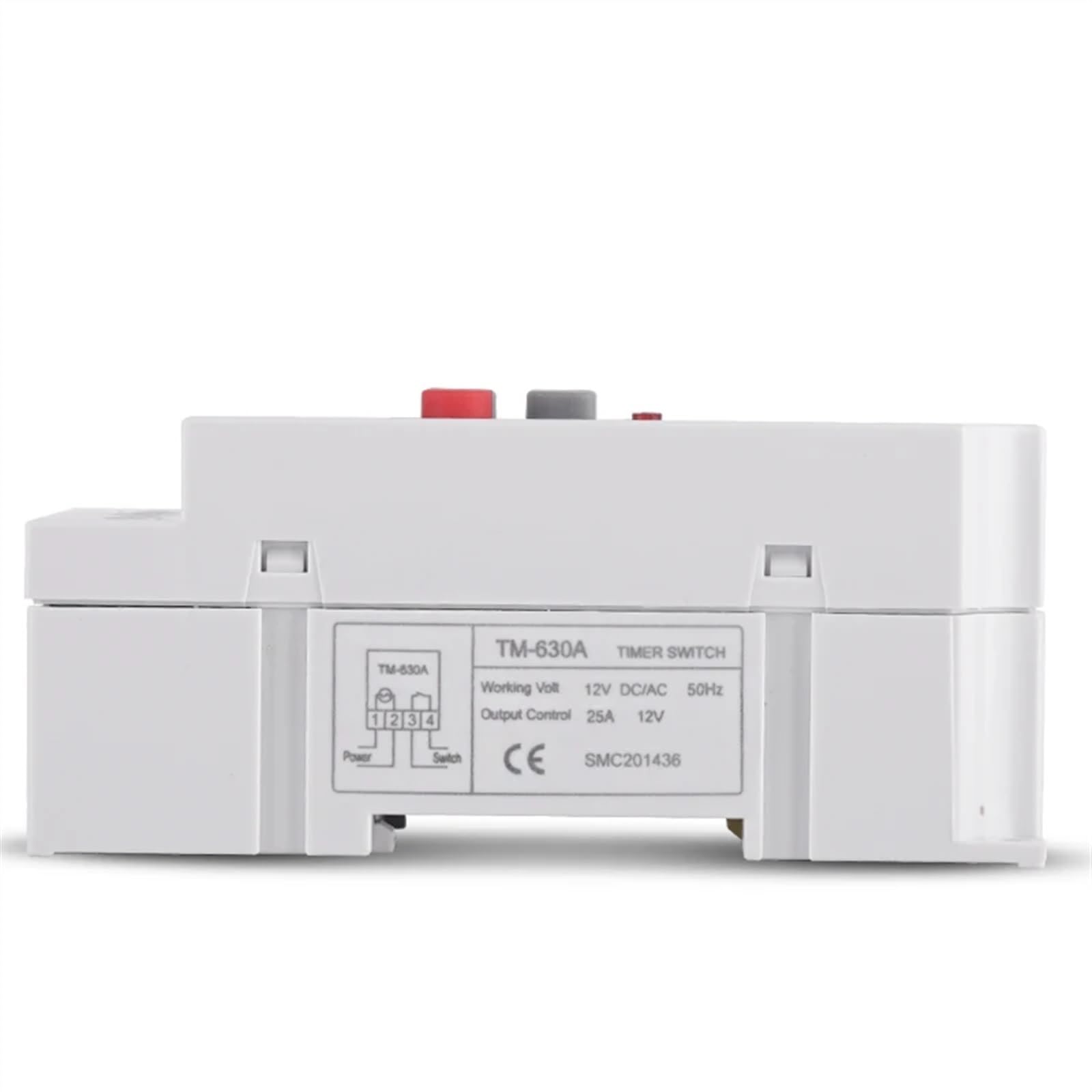 Mini Interruptor Temporizador CA de 30 amperios, 12 V CC, 7 días, relé de Tiempo programable de 24 Horas