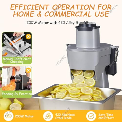 Máquina cortadora automática de papas y cebolla multifuncional miniatura 5
