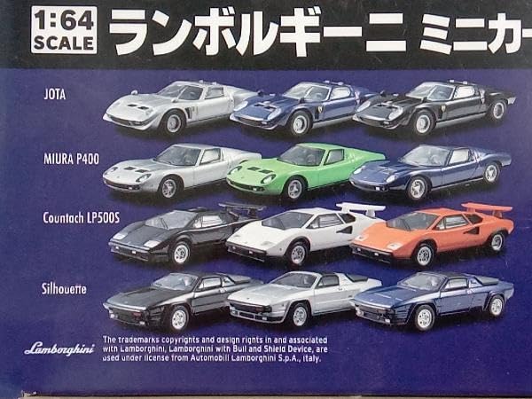 古玩　未使用　京商Lamborghini Collectionミニカー20台 Amazon | ランボルギーニ ミニカーコレクション 5 1BOX 20個入り 京商