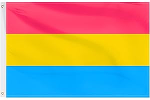 GeeRic Pansexual Pride Flag: Vibrant Hues, Fade-Resistant Quality