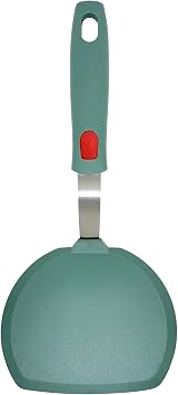 Silicone Spatula Turner, Wide Pancake Spatulas for Nonstick Cookware Pan, Heat Resistant 600F, Thin Flexible Cooking Spatula for Kitchen Use, Flipper for Omelette Egg Fish, Dishwasher Safe