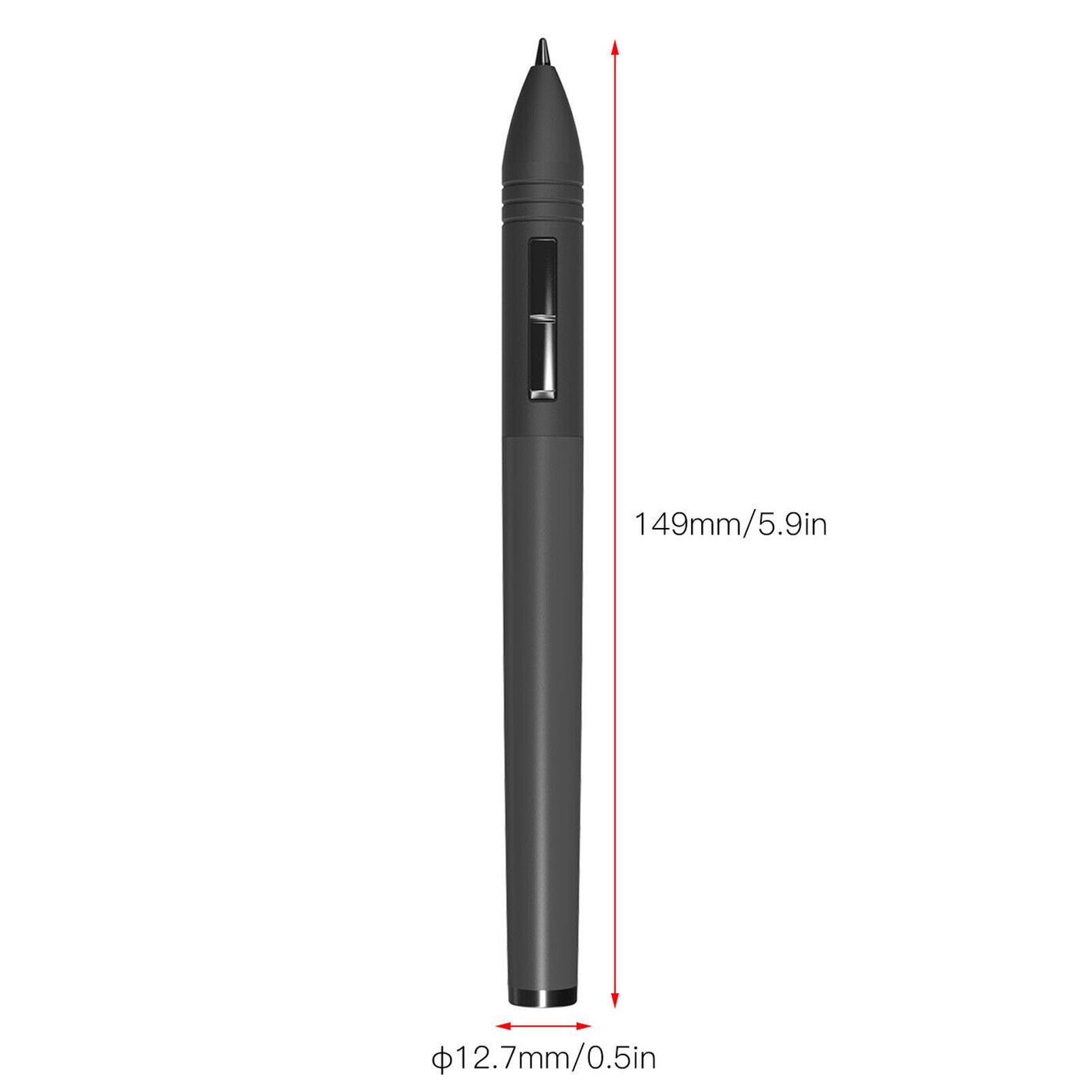 P80 Penna Digitale Penylus per Tablet da Disegno Grafico, Risoluzione 5080lpi 8192 Livello di Pressione 233PPS Risposta Rapida Tablet Grafica Portatile Penna per K58 W58 H58L 420