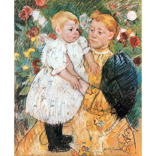 Impression giclée enroulée de Mary Cassatt pour illuminer votre grand salon lumineux