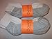 davido Mens socks ankle/quarter made in Italy 100% cotton 8 pack white/gray10-13