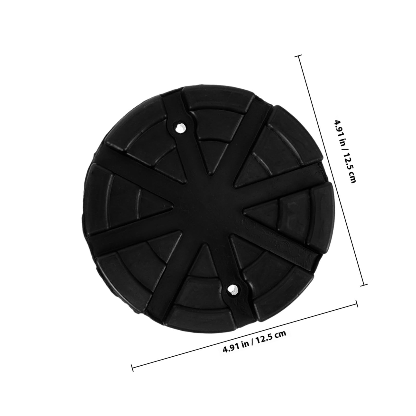 Hemobllo 2 pezzi Tappetini in Gomma per Cric Auto Pad di Supporto Antiscivolo per Cavalletti e Martinetti Idraulici Facili da Installare e Compatibili con Vari Sollevatori