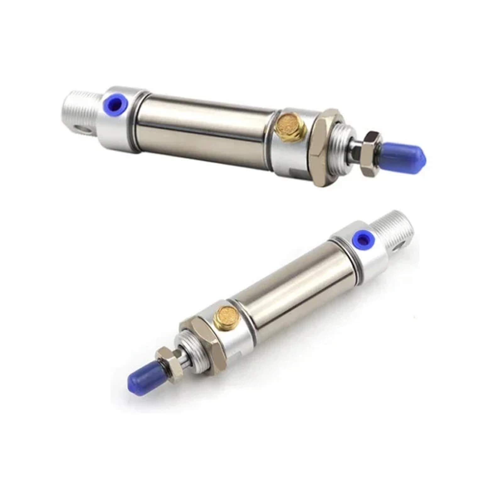 Vérin pneumatique simple effet MSA16 mini actionneur inox à ressort