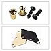 Astra Depot Compatible with Chevrolet GMC 50-inch Curved LED Light Bar Roof Upper Windshield Mounts Brackets Accessories Kit