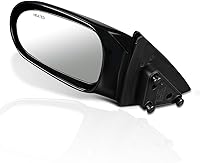 Vista 2 de [Izquierdo/lado del conductor] Espejo de puerta con vista lateral calefactable+estilo de fábrica compatible con Mazda 626 00-02