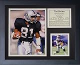 Legends Never Die 'Tim Brown Raiders Framed Photo Collage, 11 x 14-Inch, (11627U)