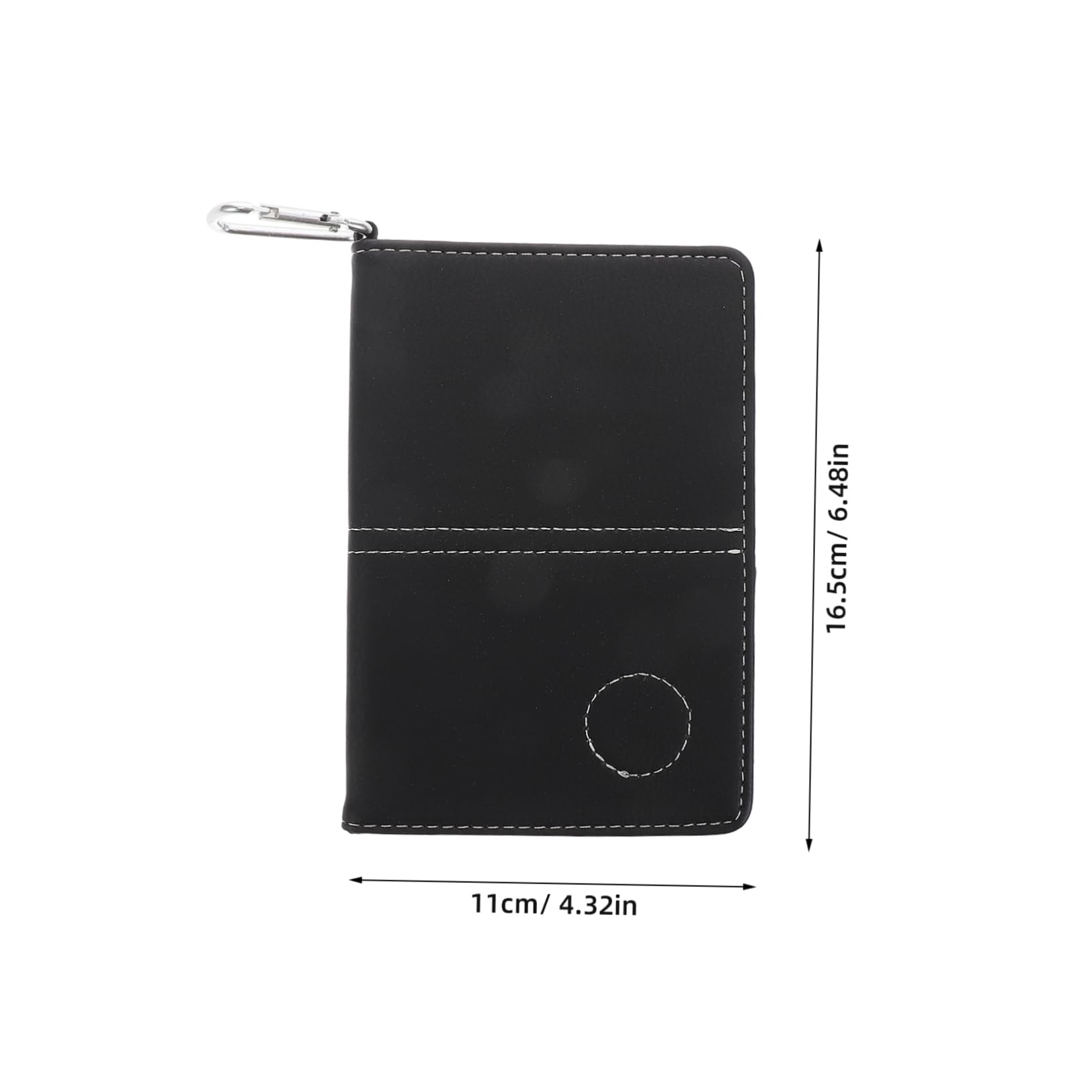 BESPORTBLE Elegant Portable Golfing Scorebook Score Recording Supply for Golf Competitions Practice Ranges Training Sessions