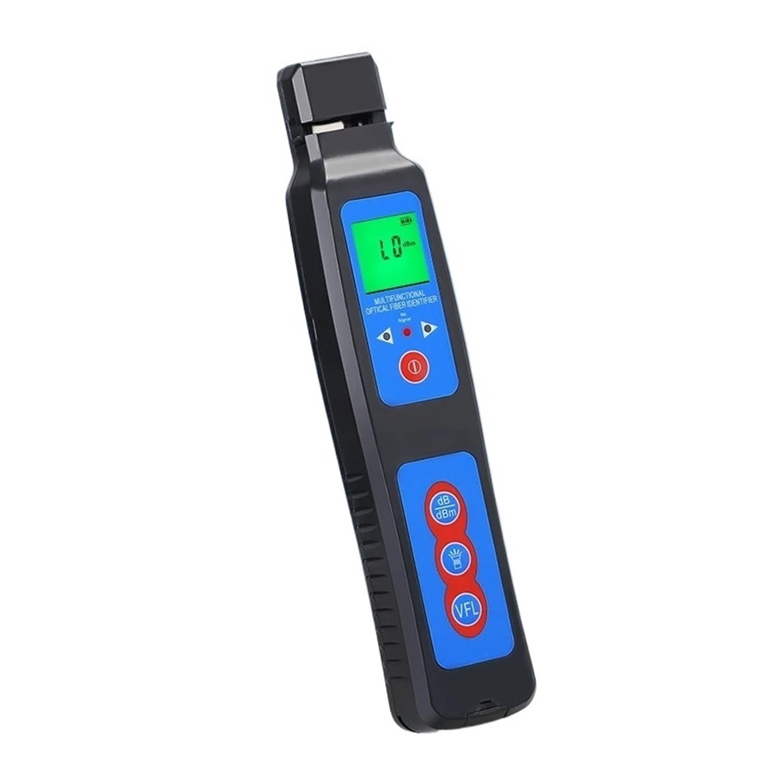 Fiber Tester, Quality Fiber Optic Identifier Live Fiber Optical Identifier AUA-40A with Built in 10mw Visual Fault Locator