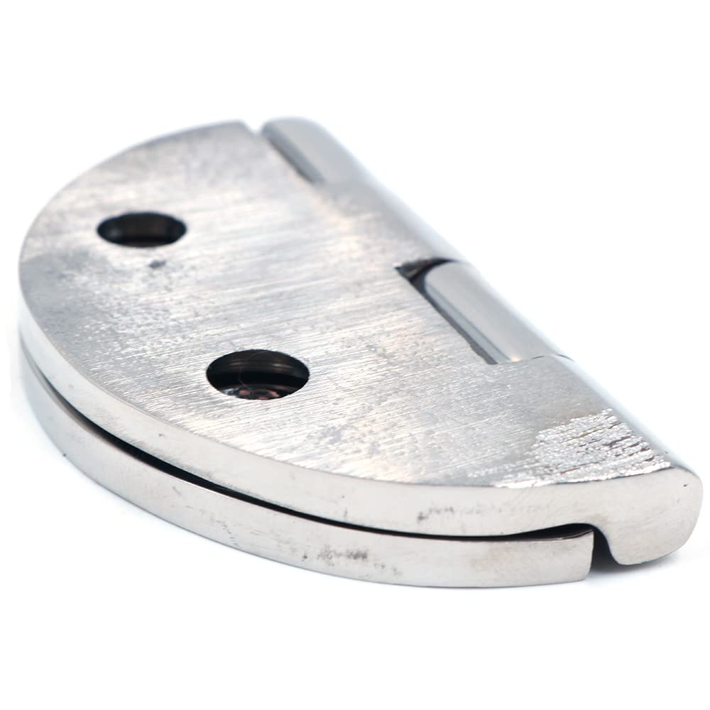 ZONADAH 316 Marine Stainless Steel Casting Hinge,65mmX63mm,3.8mm Thick, Door Hinge for Fishing Boat Yacht, RV, Folding Table - Image 4